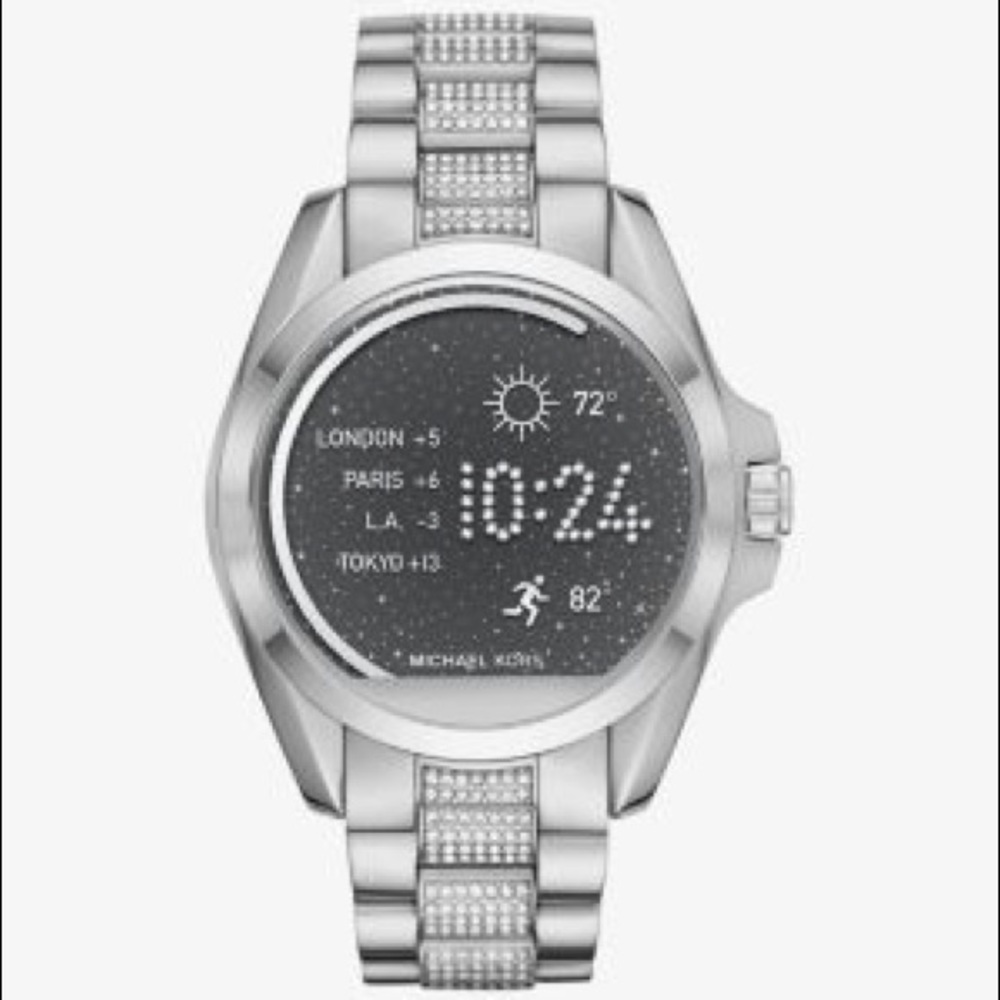 Michael Kors Silver Bradshaw smartwatch